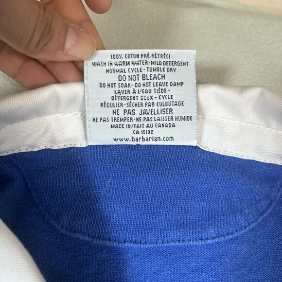 Vintage Florida Gators Rugby Shirt Mens XL Blue Heavy Cotton Barbarian Rugby - Picture 5 of 11